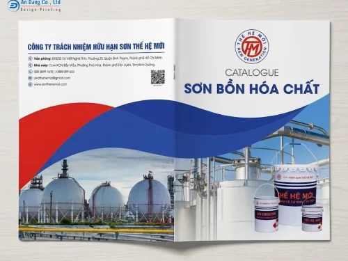 Mẫu catalogue sơn bồn hóa chất của hãng sơn Thế Hệ Mới