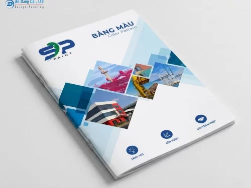 Mẫu catalogue bảng màu sơn đẹp mắt, chuyên nghiệp