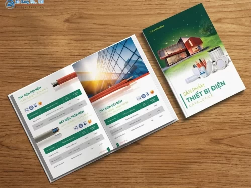 Catalogue thiết bị điện trình bày chi tiết thông tin sản phẩm dây cáp điện