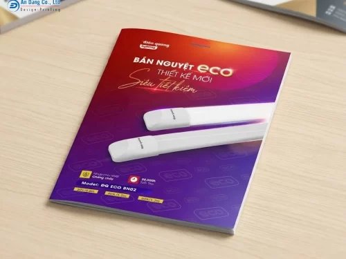 Mẫu catalogue sản phẩm điện bắt mắt, nổi bật