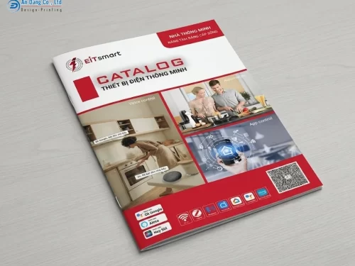 Mẫu catalogue thiết bị điện thông minh của đơn vị EIT Smart