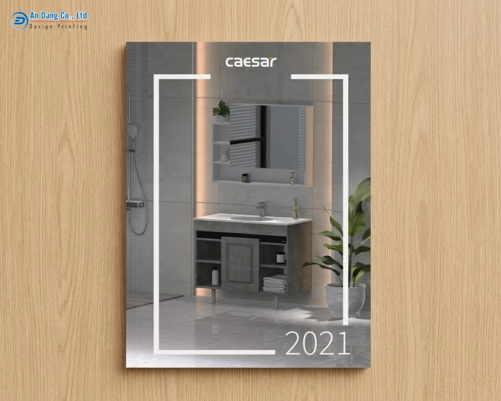 Mẫu catalogue thiết bị vệ sinh của hãng CAESAR