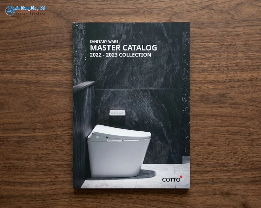 Mẫu catalogue giới thiệu sản phẩm thiết bị vệ sinh cao cấp