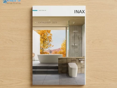 Mẫu catalogue thiết bị vệ sinh của hãng INAX