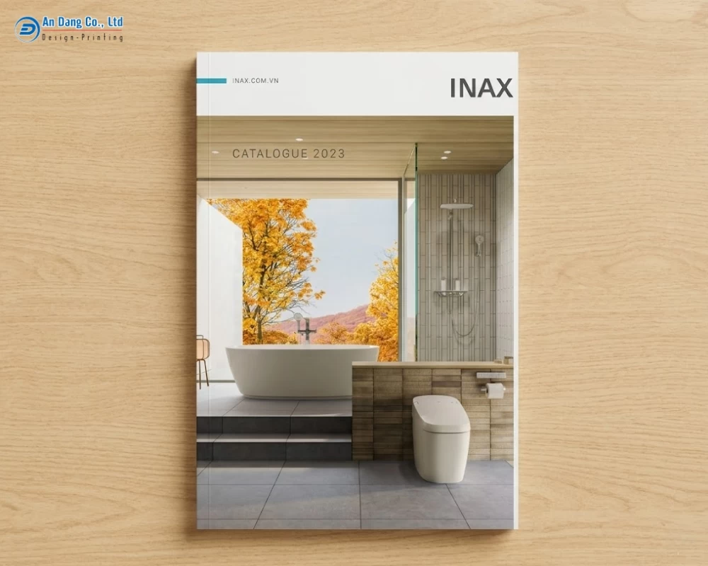 Mẫu catalogue thiết bị vệ sinh của hãng INAX