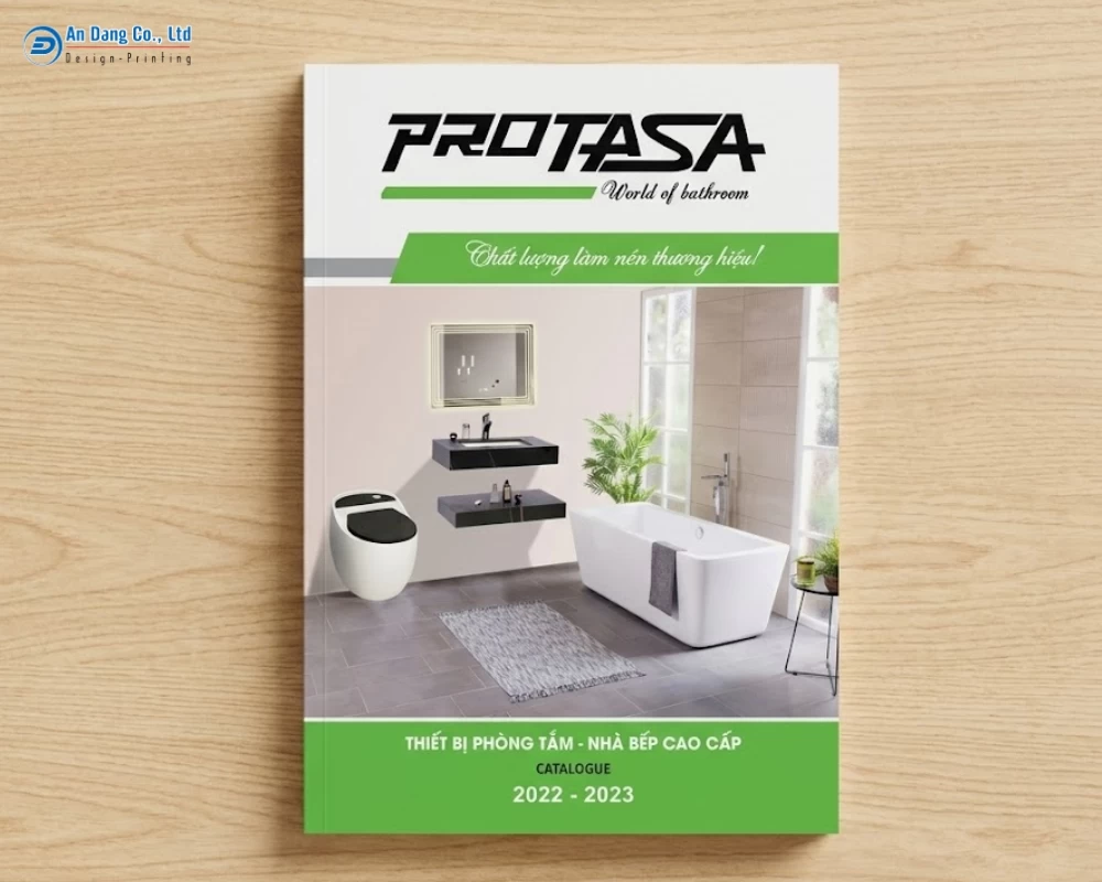 Mẫu catalogue giới thiệu thiết bị phòng tắm - nhà bếp cao cấp