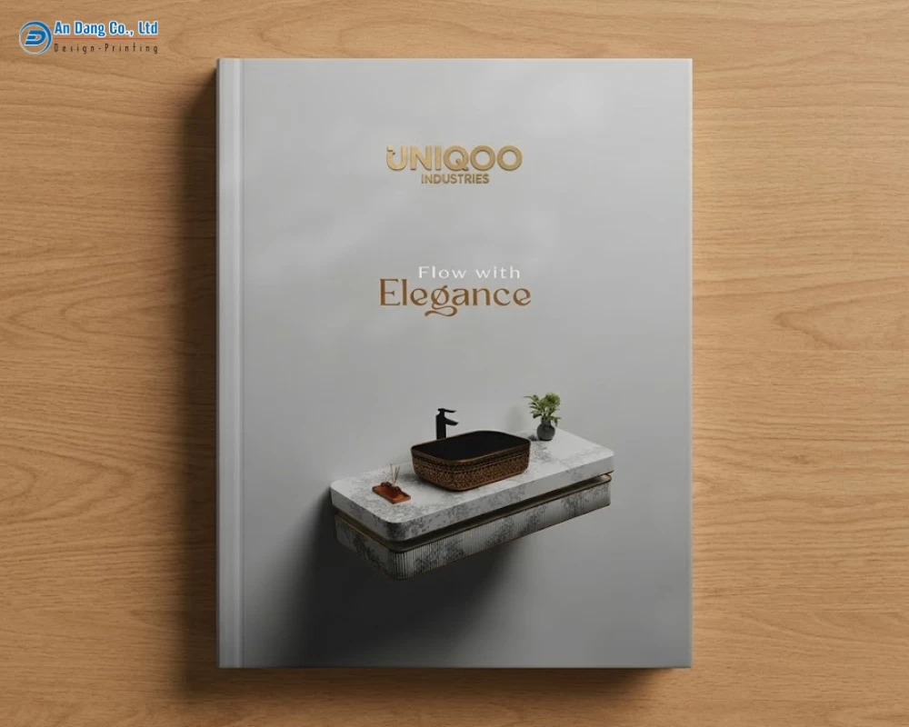 Mẫu catalogue thiết bị vệ sinh sang trọng, cao cấp