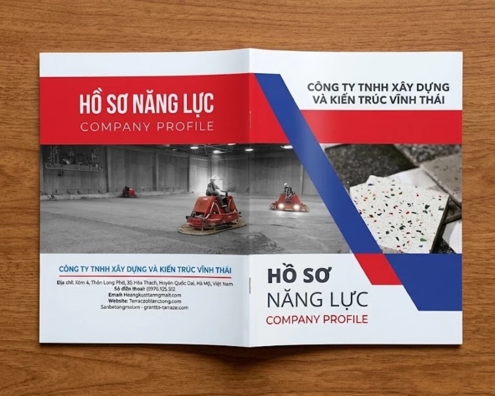 Mẫu hồ sơ năng lực công ty chuyên nghiệp theo ngành xây dựng
