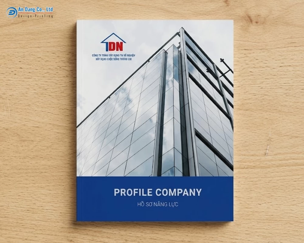 Mẫu profile công ty cho ngành xây dựng