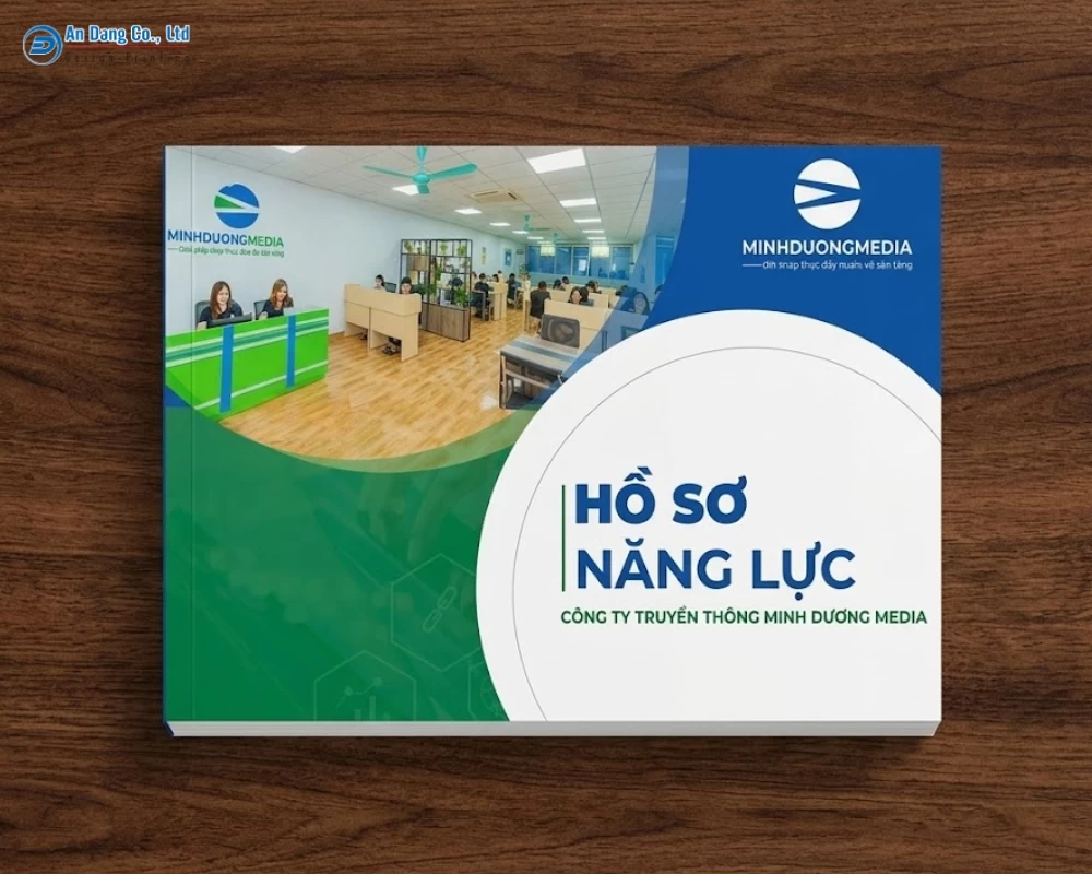 Mẫu hồ sơ năng lực công ty cho đơn vị truyền thông Minh Dương Media