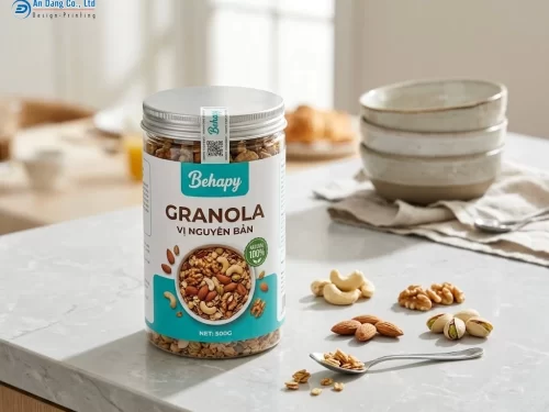 Mẫu tem ngũ cốc chất lượng, nổi bật