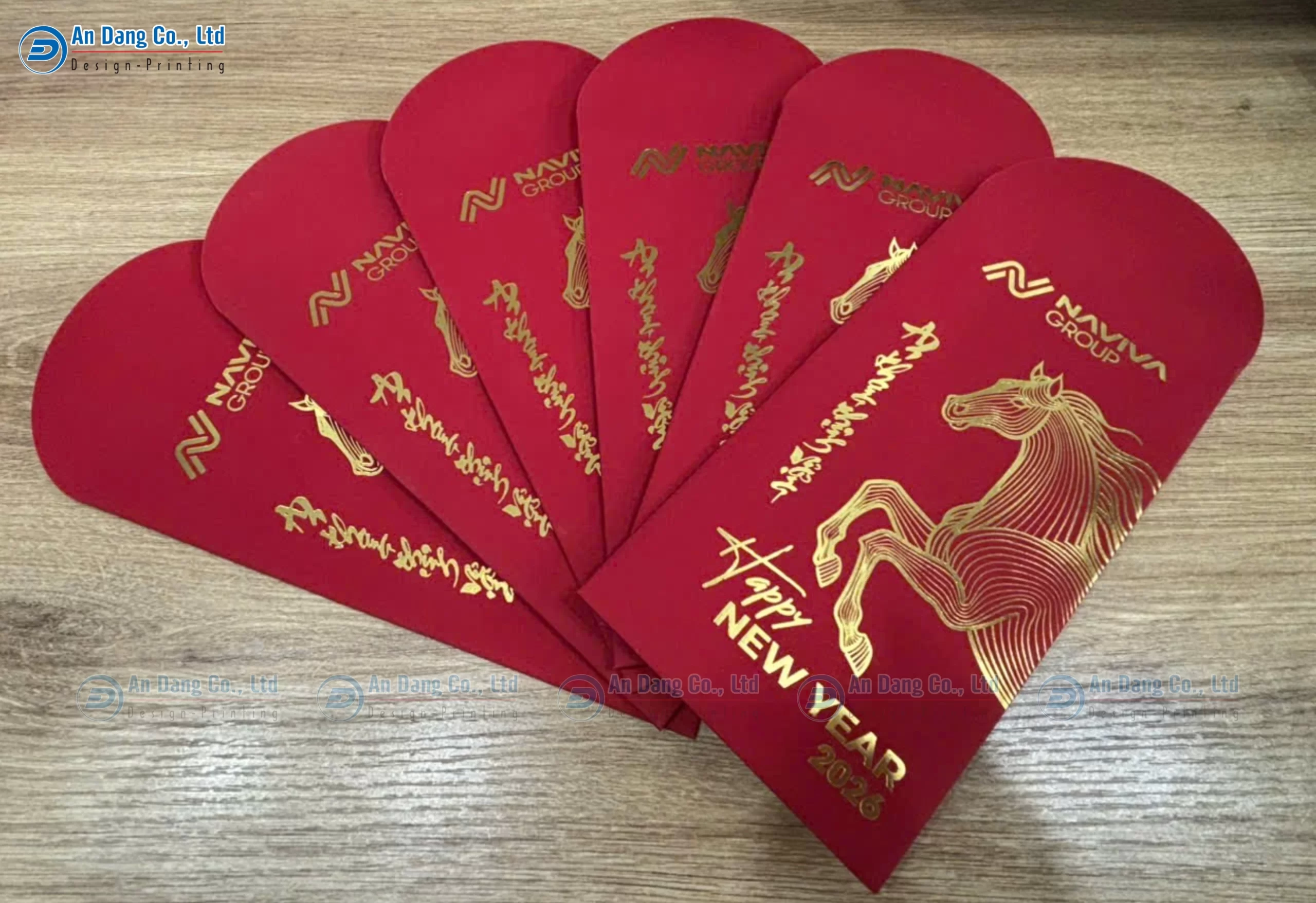 Bao lì xì làm từ giấy mỹ thuật