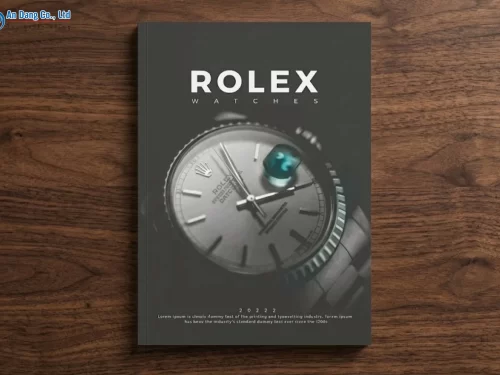 Mẫu catalogue giới thiệu sản phẩm đồng hồ ROLEX