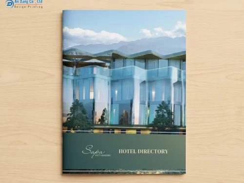 Mẫu catalogue khách sạn đẹp mắt của đơn vị Sapa Viettrekking