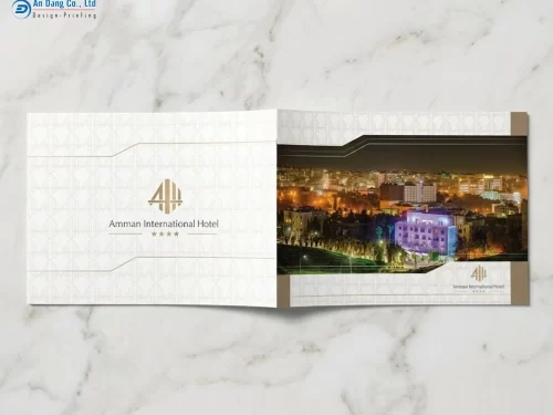 Mẫu catalogue khách sạn sang trọng của khách sạn Amman International