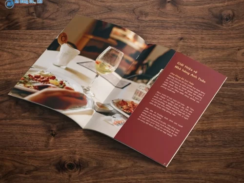 Catalogue giới thiệu nhà hàng Tuấn Anh