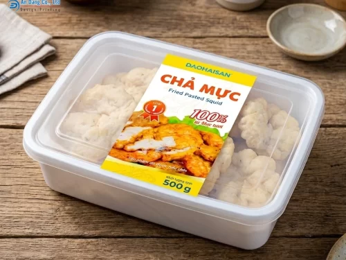 Mẫu tem chả mực bắt mắt