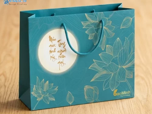 Mẫu túi quà trung thu sang trọng, cao cấp của doanh nghiệp Bảo Minh