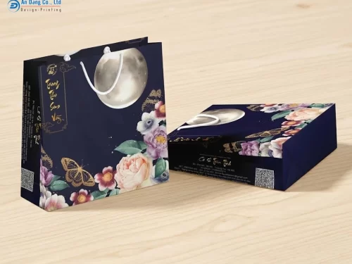 Mẫu túi quà trung thu sang trọng, cao cấp