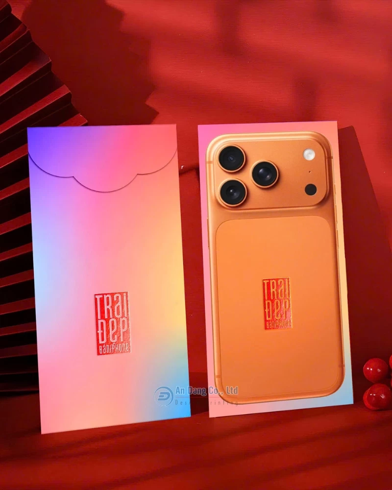 Bao lì xì cho cửa hàng Trai Đẹp Bán Iphone