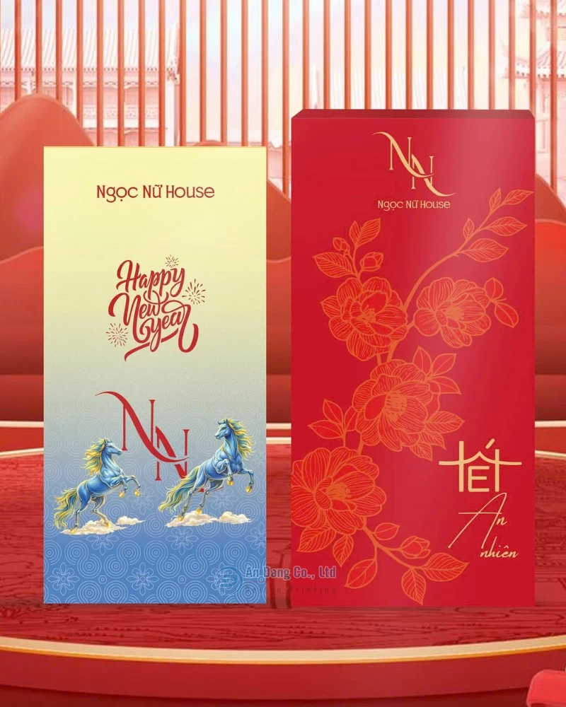 Bao lì xì cho đơn vị Ngọc Nữ House