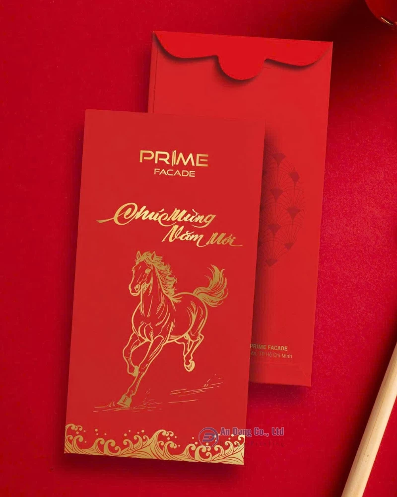 Bao lì xì cho thương hiệu Prime Facade