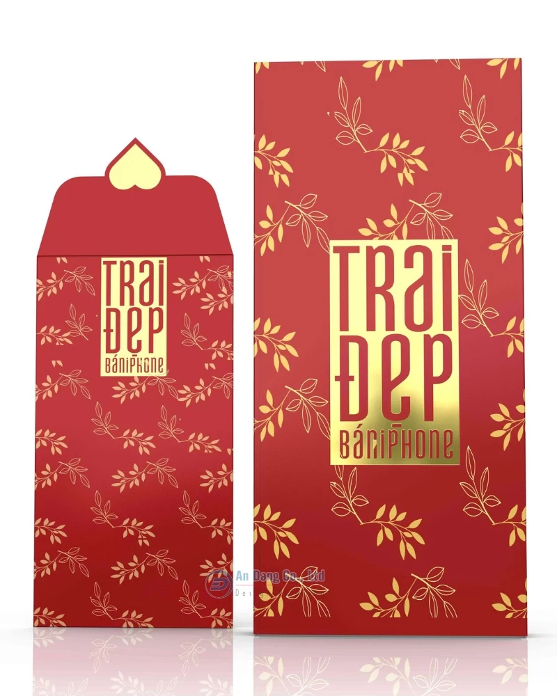 Bao lì xì sang trọng cho shop Trai Đẹp Bán Iphone