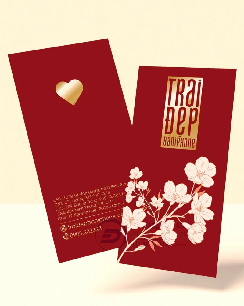 Bao lì xì tết cho shop Trai Đẹp Bán Iphone