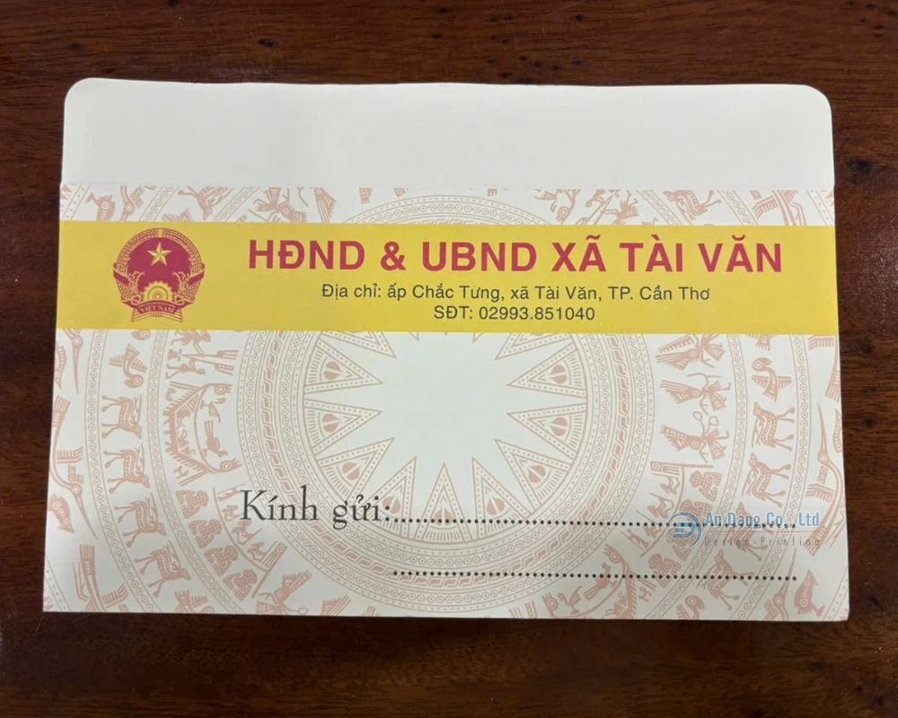 Bao thư cho HĐND & UBND xã Tài Văn
