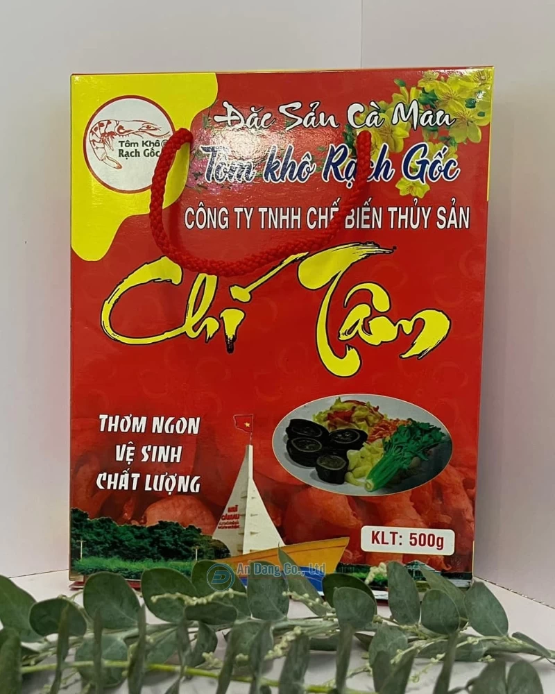 Hộp giấy cho công ty TNHH Chế Biến Thủy Sản