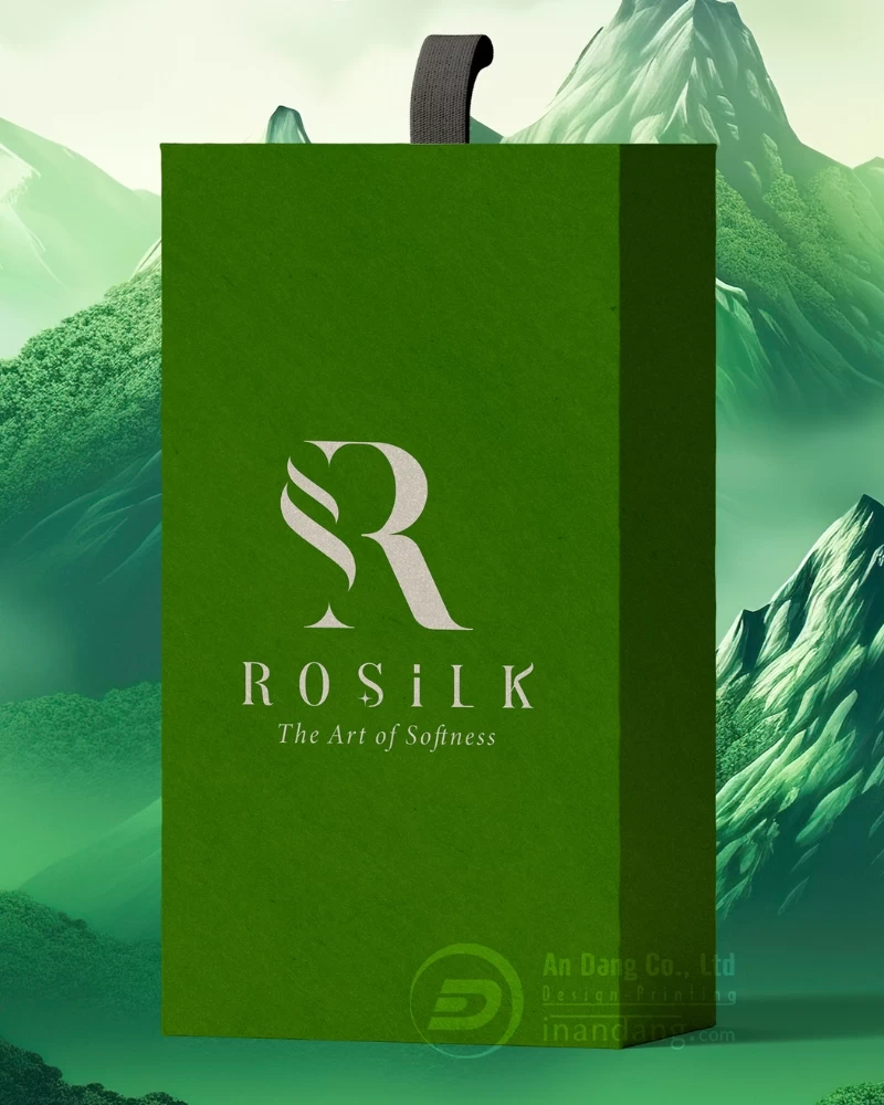 Hộp giấy cho thương hiệu Rosilk