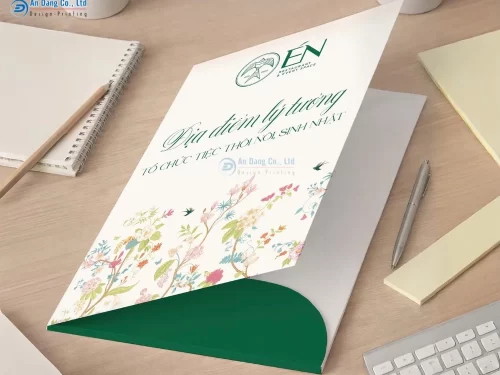 Bìa folder nhà hàng
