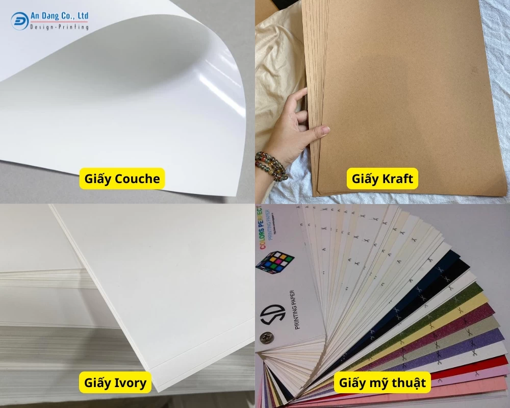 Các loại giấy in túi giấy đựng mật ong
