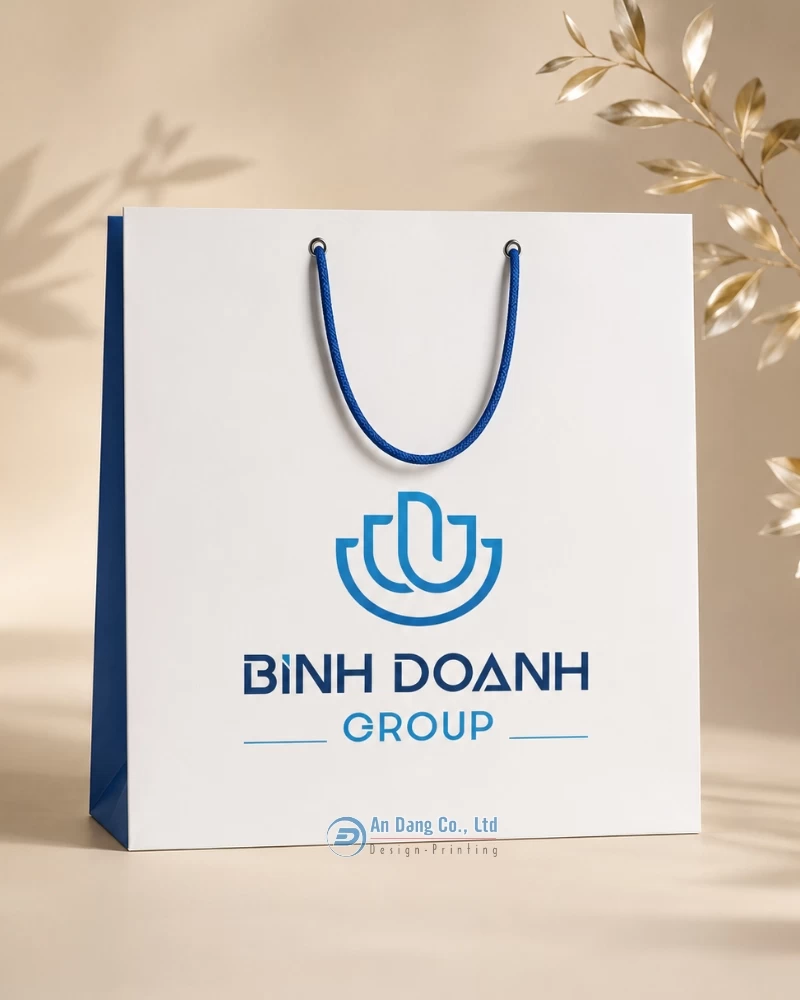 Túi giấy cho doanh nghiệp Binh Doanh Group