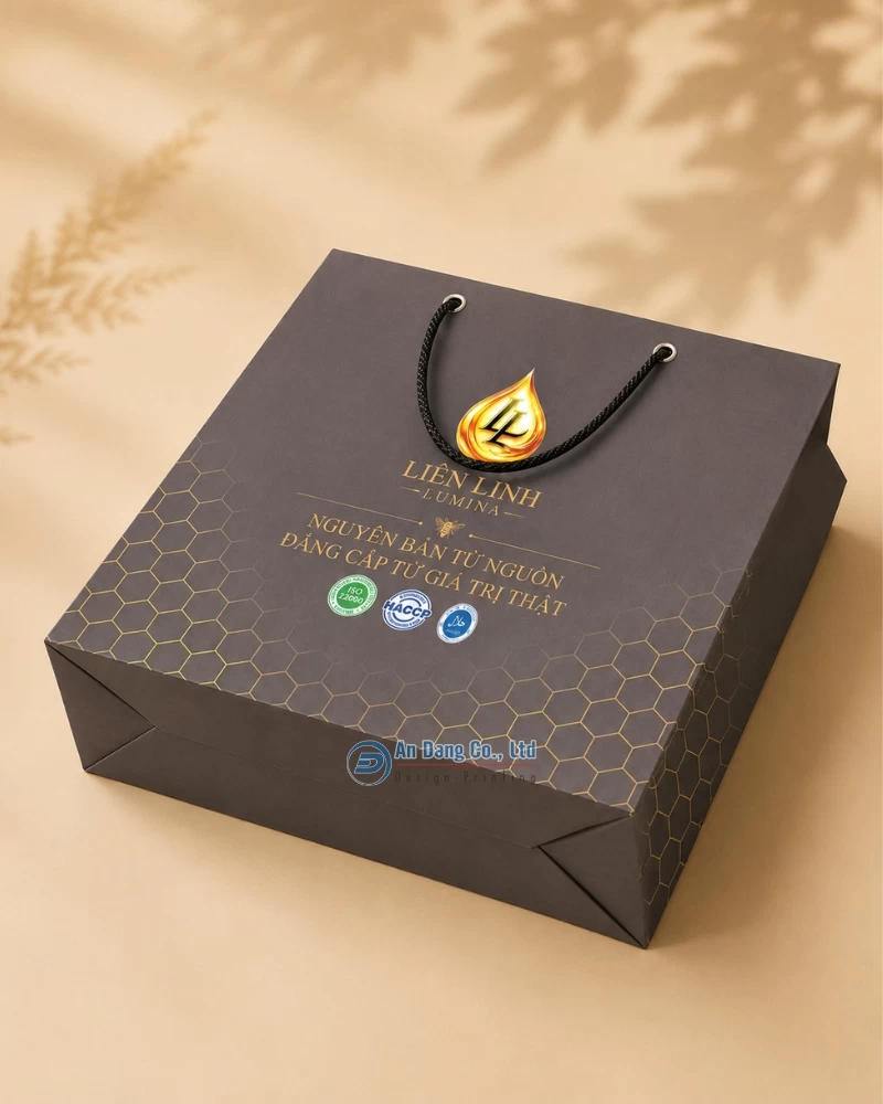 Túi giấy cho shop Liên Linh