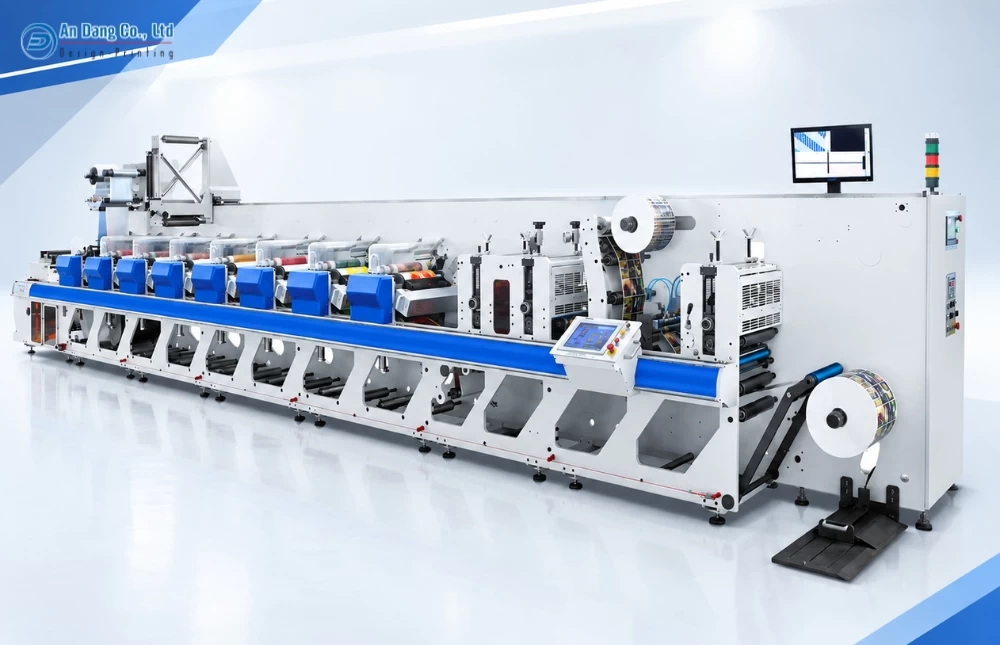 Máy in tem cuộn công nghệ cao