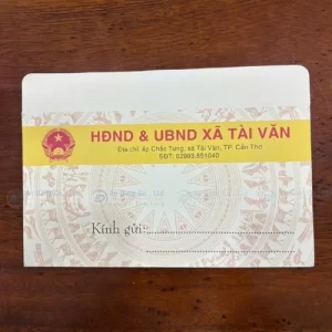 Mẫu bao thư