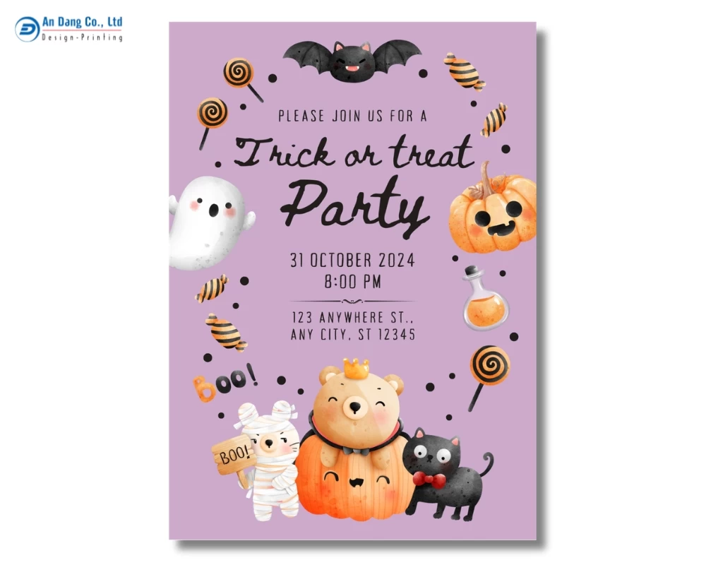 Mẫu thiệp Halloween 12