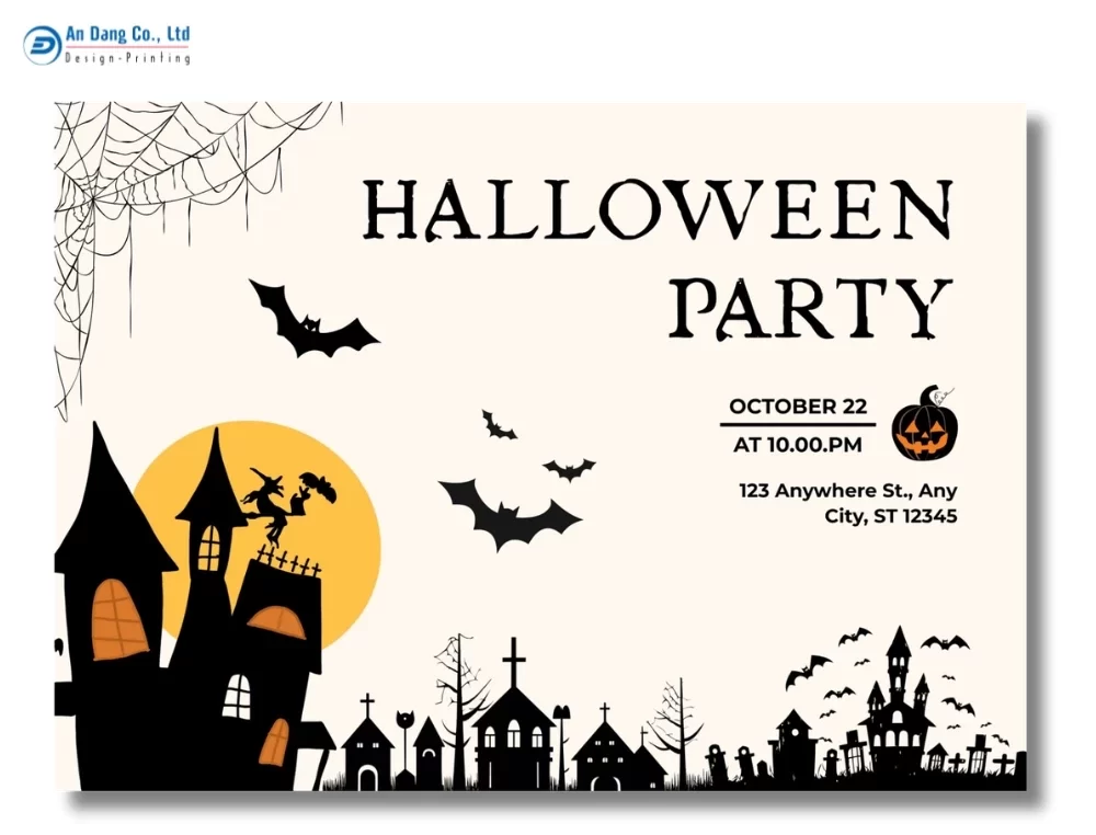 Mẫu thiệp Halloween 22